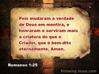 Romanos 1:25 (black)